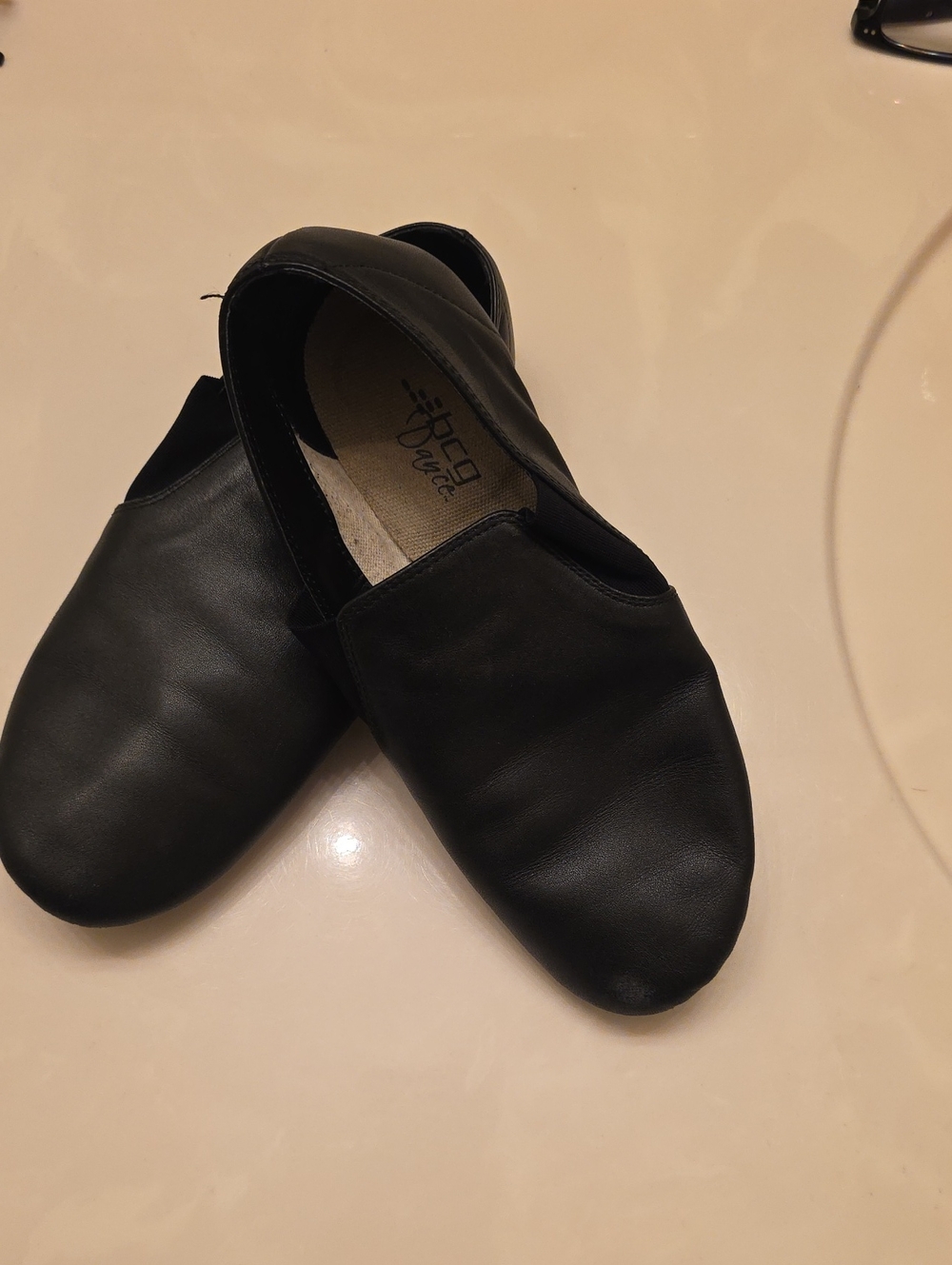 Bcg Girls Black Jazz Shoes 7b